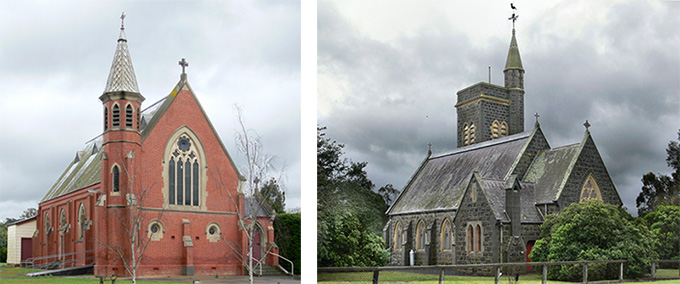 Birregurra churches